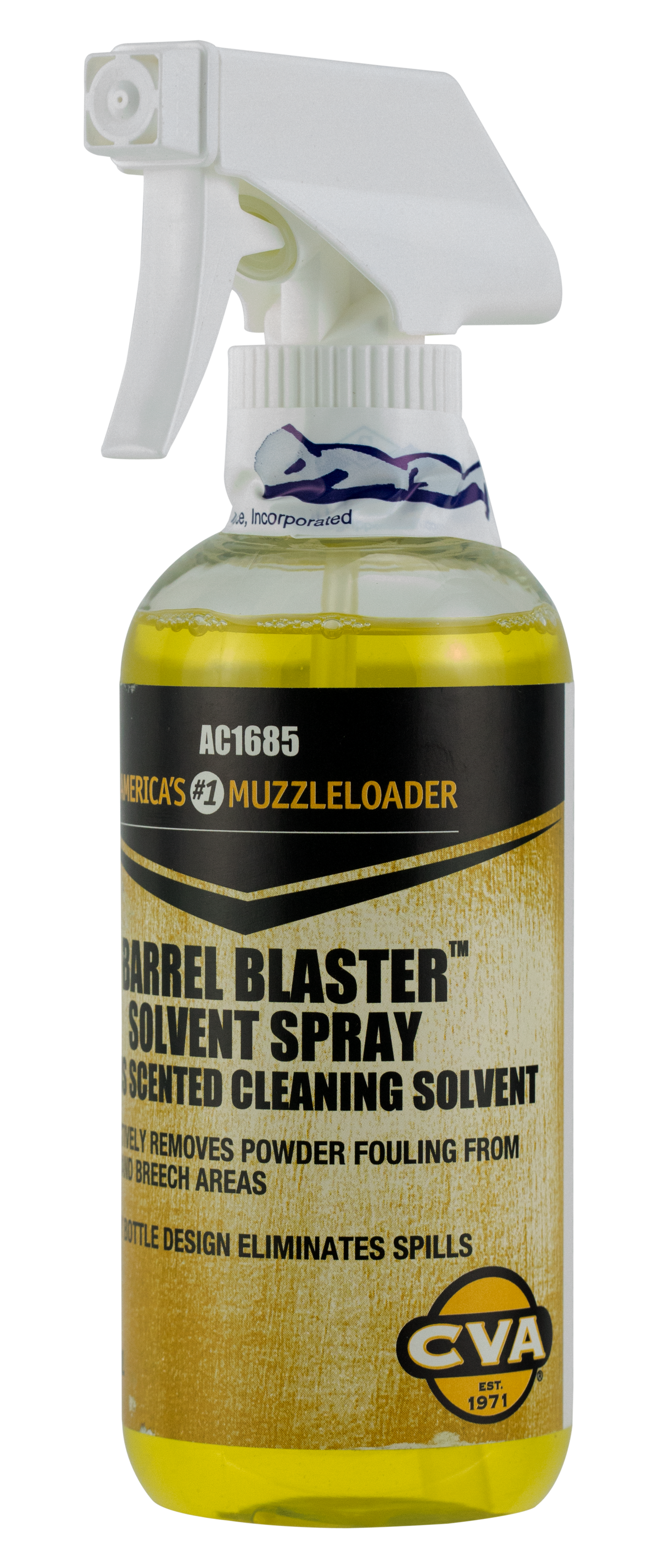 CVA Barrel Blaster Black Powder Fouling Solvent 12 oz Trigger Spray