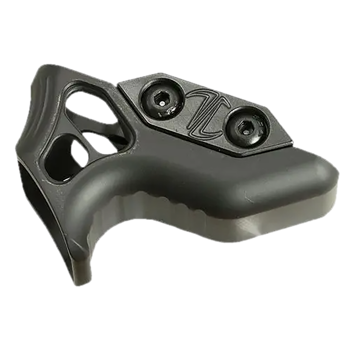 Timber Creek Outdoors Enforcer Mini Angled Foregrip - Black Billet Aluminum