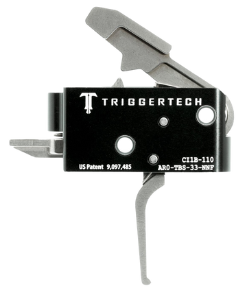 TriggerTech Competitive Primary AR-15 3.5 lb Two-Stage Flat Trigger