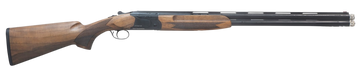 Pointer FT912 Field Trek 12 Gauge 28" 2rd 3" Break Open Over/Under Shotgun - Black Steel Receiver, Walnut Stock