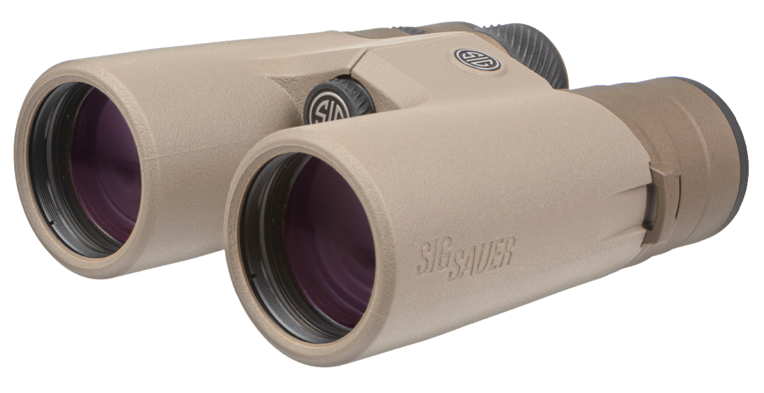 Sig Sauer Electro-Optics Zulu8 HDX 10x42mm Schmidt-Pechan Prism Binoculars - Coyote