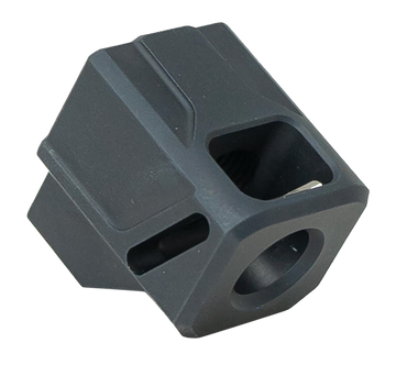 Faxon Firearms EXOS-514 Compensator for M&P 9mm 1/2x28 1.10" Black Aluminum