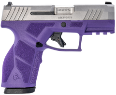 Taurus GX2 9mm Luger 3.37" 10+1 Semi-Auto Pistol - Dark Purple Polymer Frame / Stainless