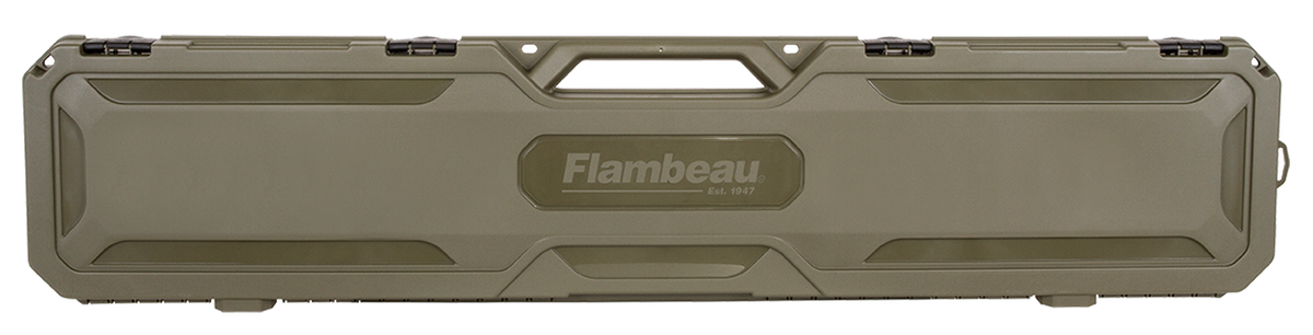 Flambeau 6464FC Safe Shot Field 50" Olive Polymer Rifle/Shotgun Case - Lockable