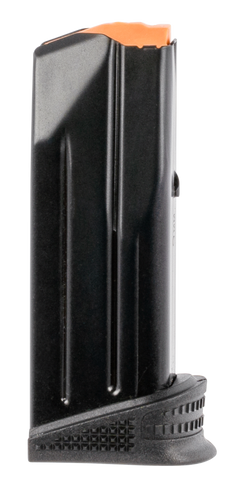 FN 509 Compact 12rd Extended Floorplate 9mm Luger Black Steel Magazine