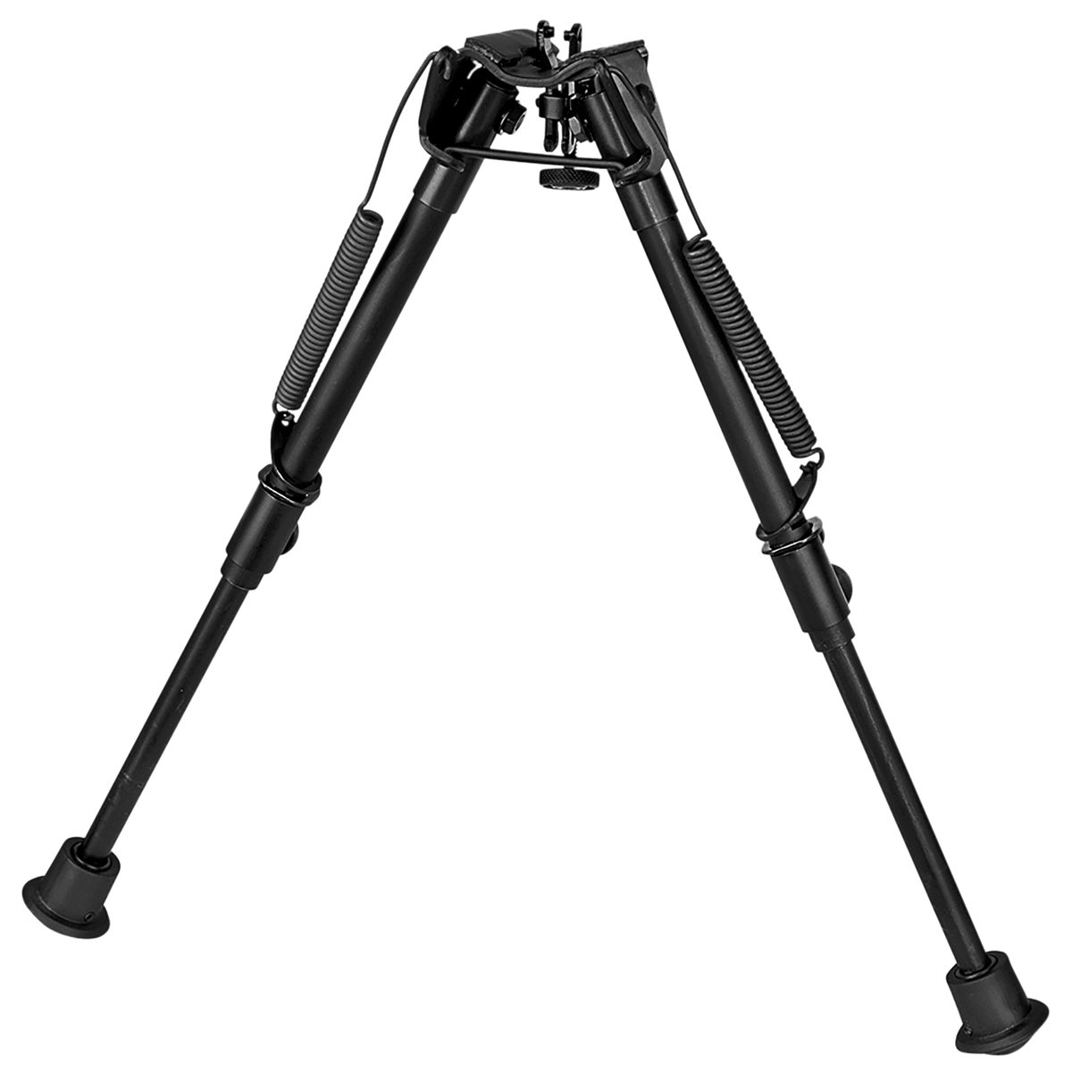 Harris 1A2-L Bipod 9-13" Non-Swivel Swivel Stud Steel/Aluminum Rubber Feet
