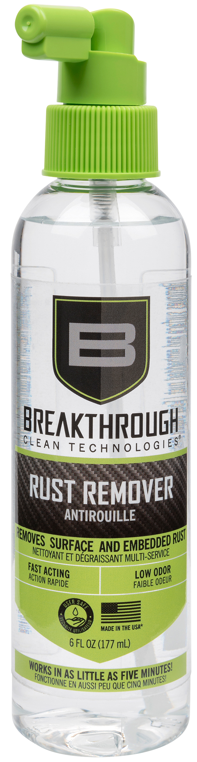 Breakthrough Clean Rust Remover 6 oz Pump Spray