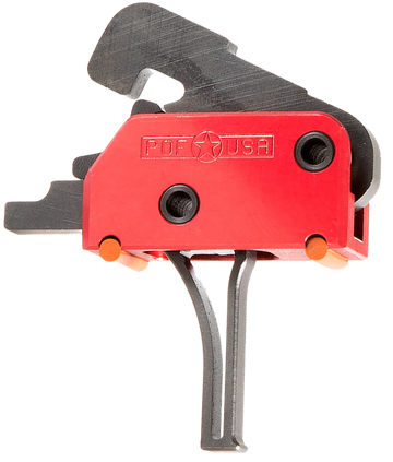 Patriot Ordnance Factory 00858 Drop-In Flat Trigger 3.5 lb Single-Stage AR Platform