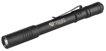 Streamlight 66133 Stylus Pro USB PenLight Black Anodized 90/350 Lumens White LED
