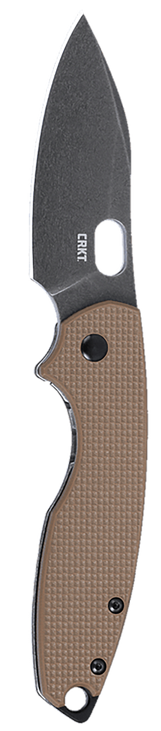 Columbia River CRKT Pilar III 2.97" Folding Spear Point Plain Stonewashed D2 Brown G10/SS Frame Lock Knife