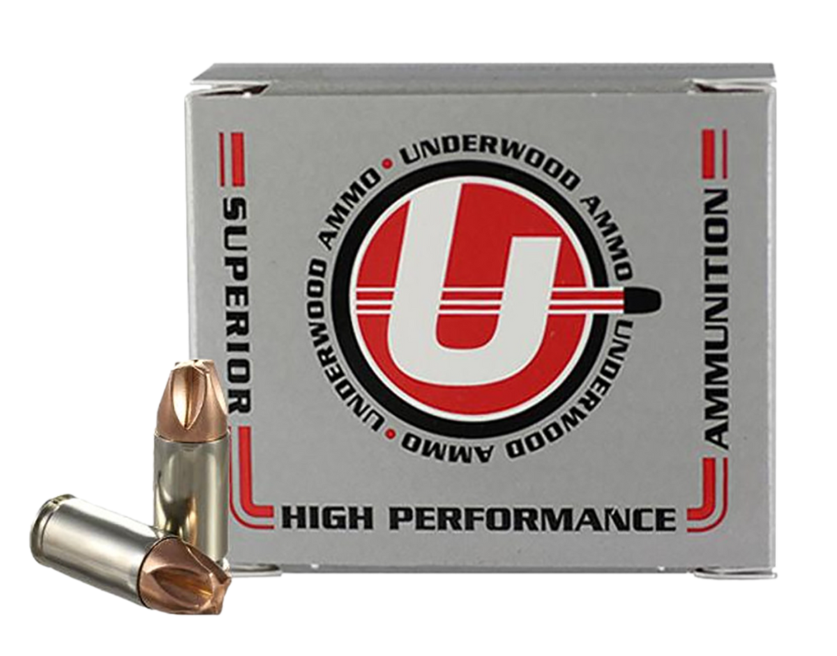 Underwood Ammo Xtreme Defender 9mm Luger +P 68 gr Solid Monolithic - Box or Case