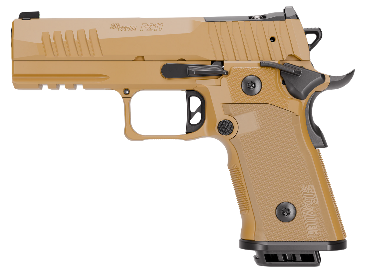 Sig Sauer P211 GT4 Carry 9mm 4.20" 17+1 SAO Pistol - Coyote