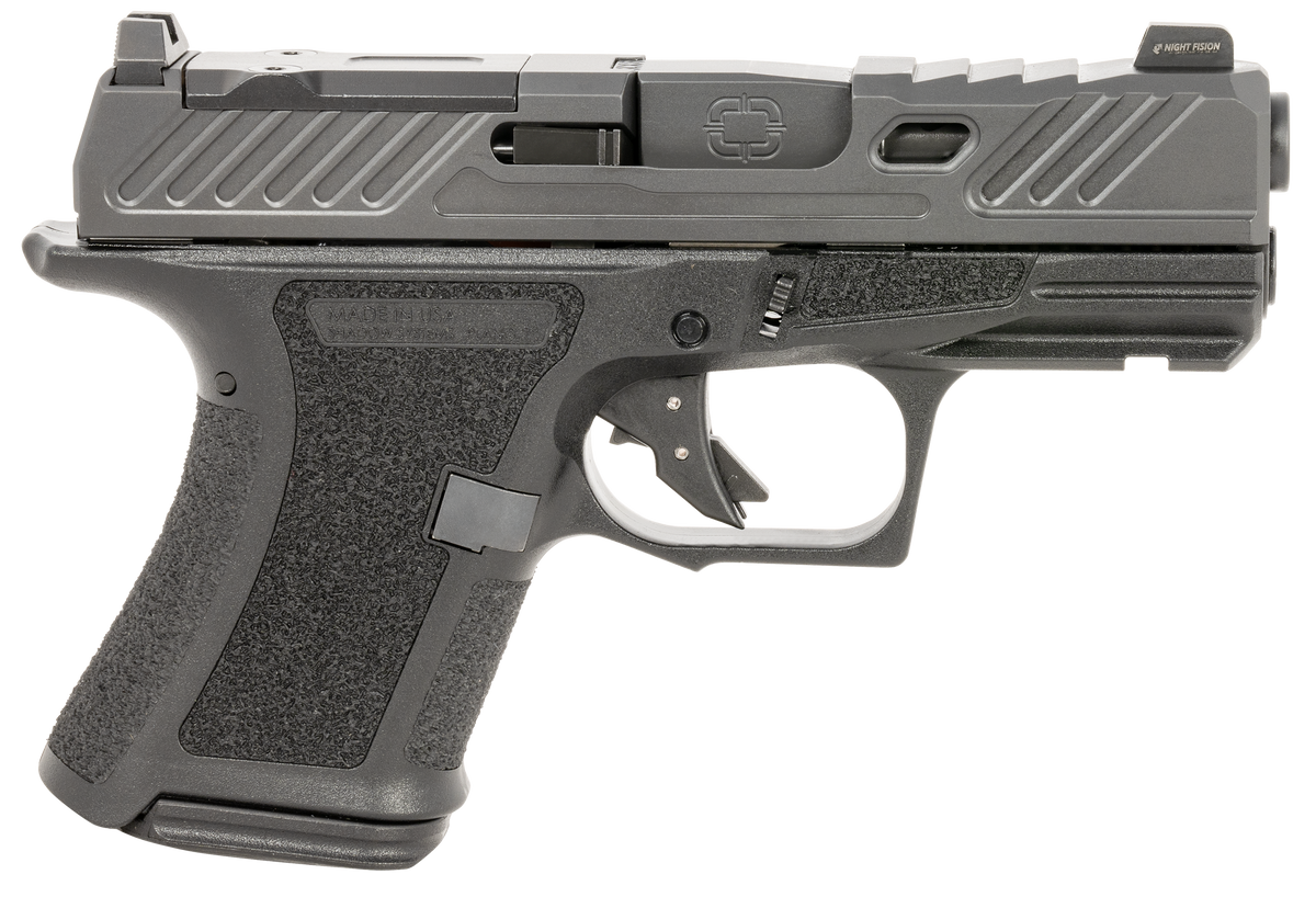Shadow Systems CR920 Elite 9mm Luger 3.4" 10+1 Semi-Auto Pistol - Black