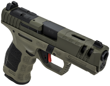SAR USA SAR9 C Gen3 Compact 9mm 4" 15+1 Semi-Auto Pistol - OD Green