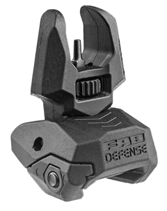 FAB Defense FXFBS Front Back-Up Sight AR-15/M4/M16 Flip-Up Black Polymer & Metal