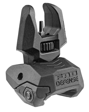 FAB Defense FXFBS Front Back-Up Sight AR-15/M4/M16 Flip-Up Black Polymer & Metal