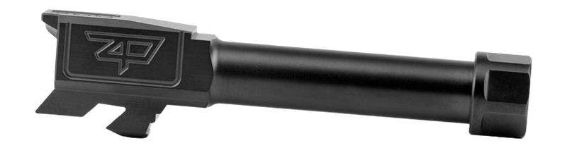 Zaffiri Precision BA-G43-TH-BN Threaded Barrel 9mm 4.5" Black Nitride - Fits Glock 43X