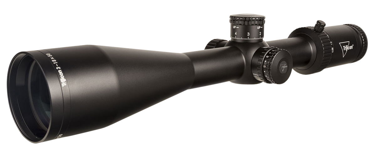 Trijicon Tenmile HX 3-18x44mm FFP LED Illuminated Red/Green MOA Precision Tree Riflescope - Satin Black