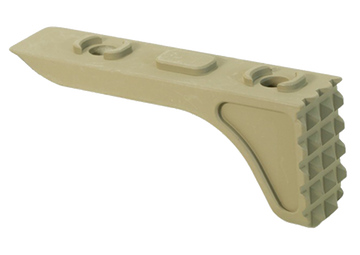 Timber Creek Outdoors Rugged Barrier Stop M-LOK Flat Dark Earth Aluminum Hand Stop