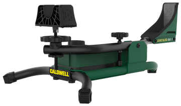 Caldwell Lead Sled Solo 2 Rifle/Shotgun Black/Green Shooting Rest with Weight Reservoir