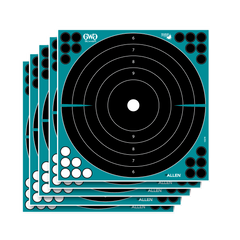 Girls With Guns Splash 12" Self-Adhesive Paper Bullseye Target 5 Pack
