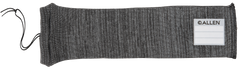 Allen 13170 Stretch Knit Handgun Sock 14" Gray Silicone-Treated Knit