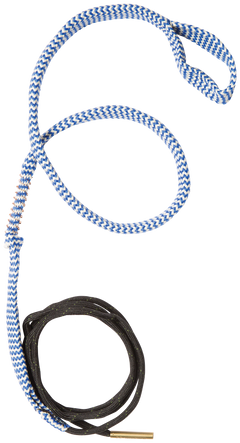 Hoppes BoreSnake Den .338/.340 Cal Rifle Bore Cleaner Rope - Bronze Bristle