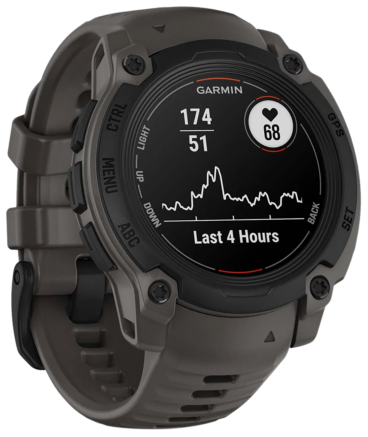 Garmin Instinct E 40mm GPS Smartwatch Black Case Charcoal Band