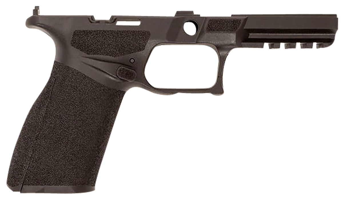 Springfield Armory Echelon Medium Grip Module Standard Texture Black Polymer w/Ambi Mag Release & 3 Backstraps