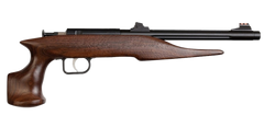 Crickett Hunter Adult 22 Mag 9" Threaded 1-Rd Bolt Action Pistol - Walnut Stock