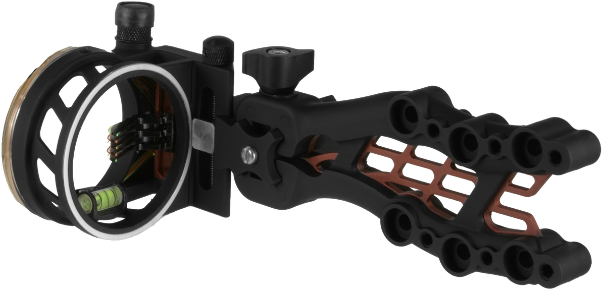 TruGlo Carbon Hybrid 5-Pin .019 Bow Sight - Standard Adjustment