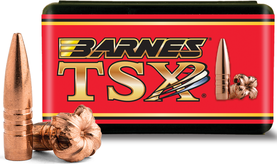Barnes Bullets TSX .35 Rem 180gr FN FB Reloading Bullets - 50/Box