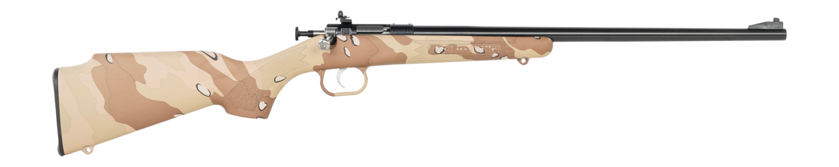 Crickett KSA2178 My First Rifle Gen2 22 LR 16.13" 1-Rd Bolt Action Rifle - Hydrodipped Desert Storm Camo