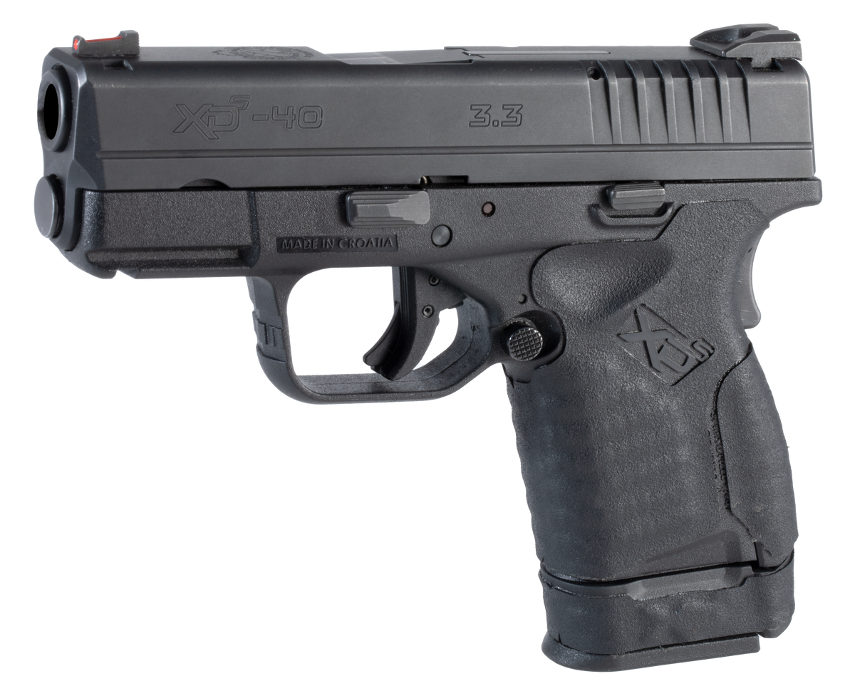 Hogue 17630 Wrapter Adhesive Pistol Grip Rubber Black Grain Texture - Sig P320 Full Size Medium Grip Module