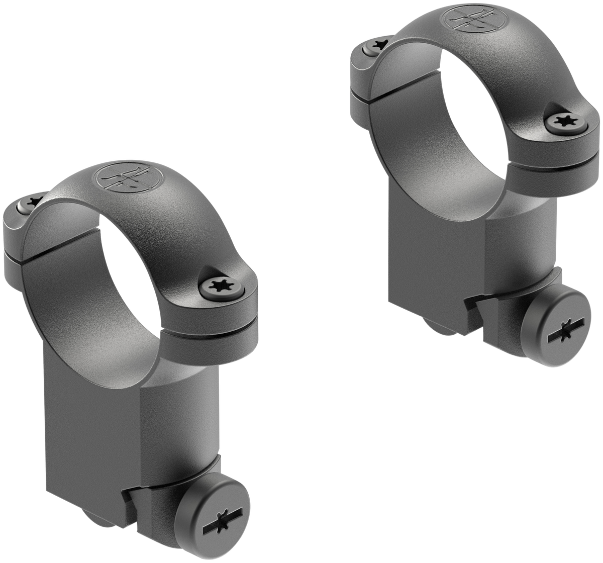Leupold Ringmounts 1" Super High Matte Black Rings - Ruger M77
