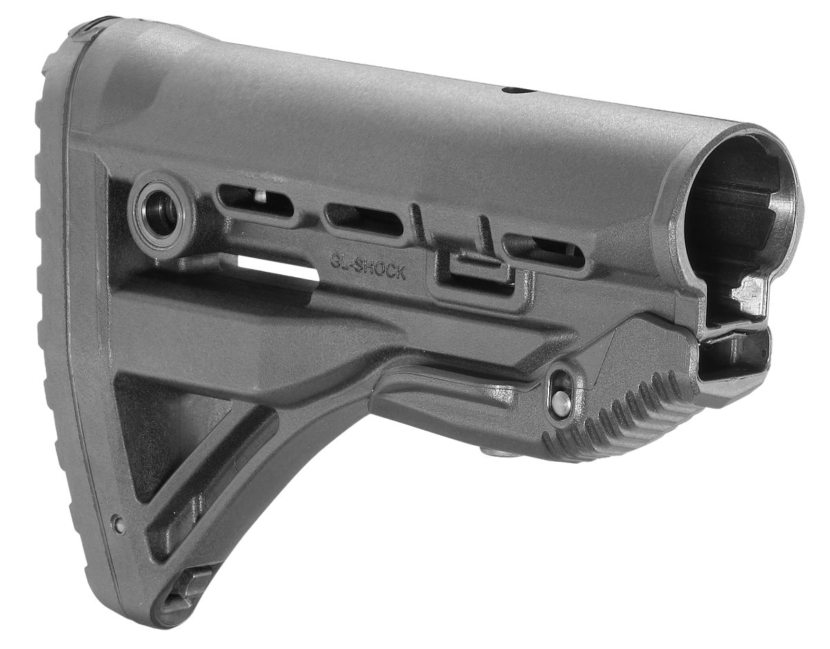 FAB Defense GL-Shock M4/M16 Polymer Buttstock - Black