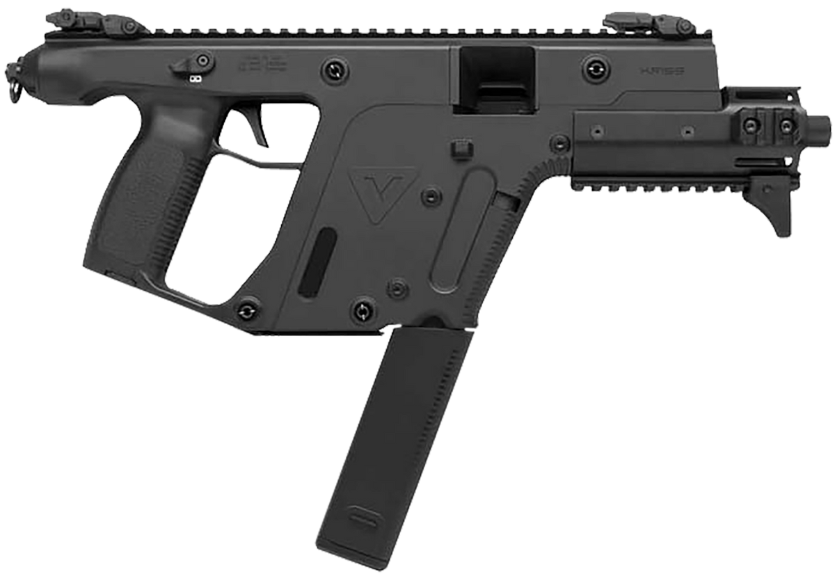 Kriss USA Vector Enhanced SDP Gen2 9mm Luger 6.50" 40+1 Semi-Auto Pistol - Black Nitride