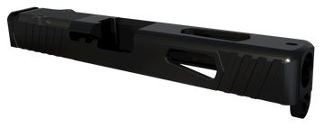 Rival Arms Precision Slide A1 9mm Luger Black QPQ 17-4 Stainless Steel RMR Cut - Glock 17 Gen3