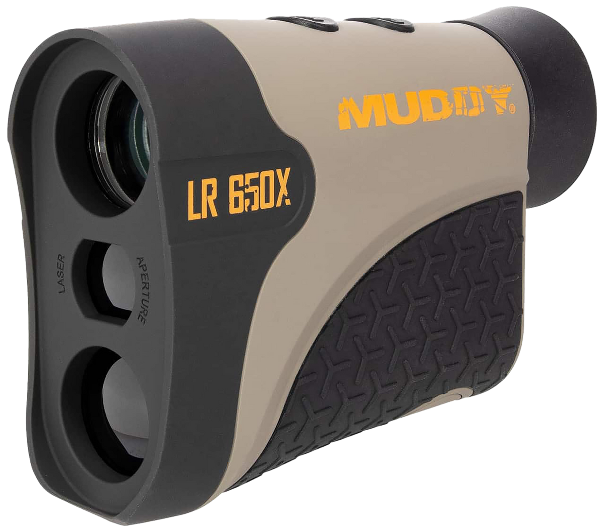 Muddy LR650X 650 Yard HD 6x26mm Rangefinder - Black Rubber Armor