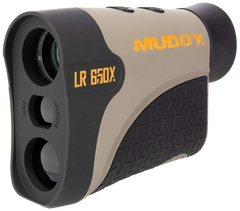 Muddy LR650X 650 Yard HD 6x26mm Rangefinder - Black Rubber Armor