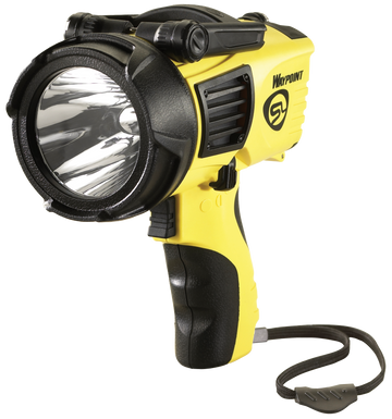 Streamlight 44900 WayPoint 40/550 Lumens White LED Spotlight - Yellow Polycarbonate