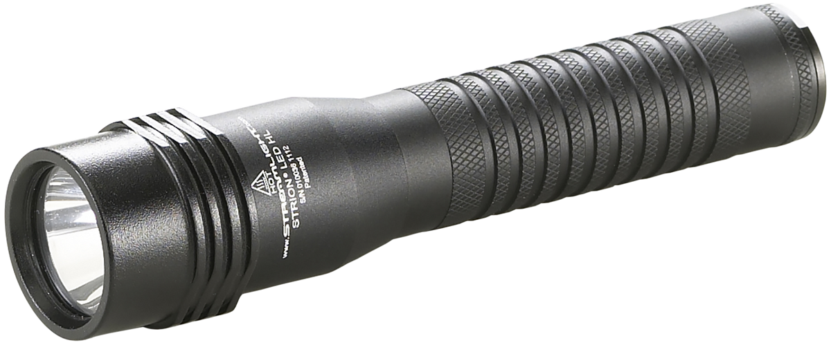 Streamlight Strion LED HL 615 Lumen Rechargeable Flashlight w/ PiggyBack Charger - Black Anodized Aluminum