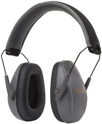 Allen Ultrax Slim Profile 23 dB Gray Over-the-Head Earmuffs