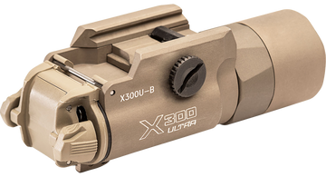 Surefire X300U-B-TN Ultra 1,000 Lumens LED Weapon Light - Tan