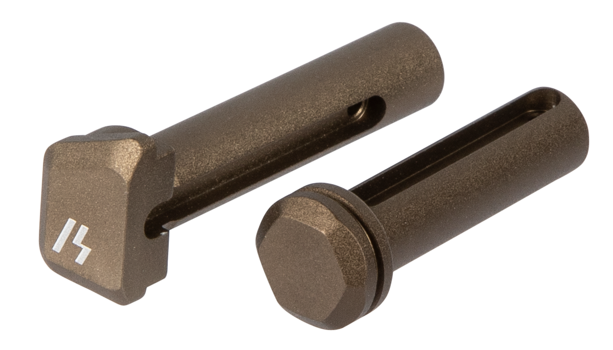 Strike Industries Ultra Light AR-15 Takedown/Pivot Pins Mil-Spec Aluminum - Flat Dark Earth