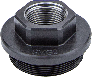 KGM Suppressors SMG9 Direct Thread Adapter Steel M13.5x1 LH Black Nitride