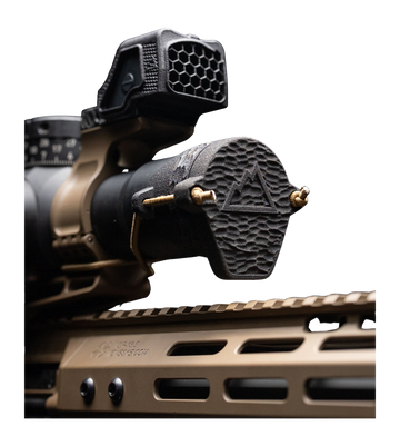 One Hundred Concepts ScopeCap Pro 53mm Flip-Up Scope Cover w/ Kill Flash - Matte Black