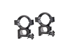 Traditions A798DS Quick Peep 1" Matte Black Aluminum Scope Rings - Weaver