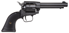 Heritage Mfg Rough Rider 22 LR 4.75" 6-Shot SAO Revolver - Black Satin / Black Polymer Grip