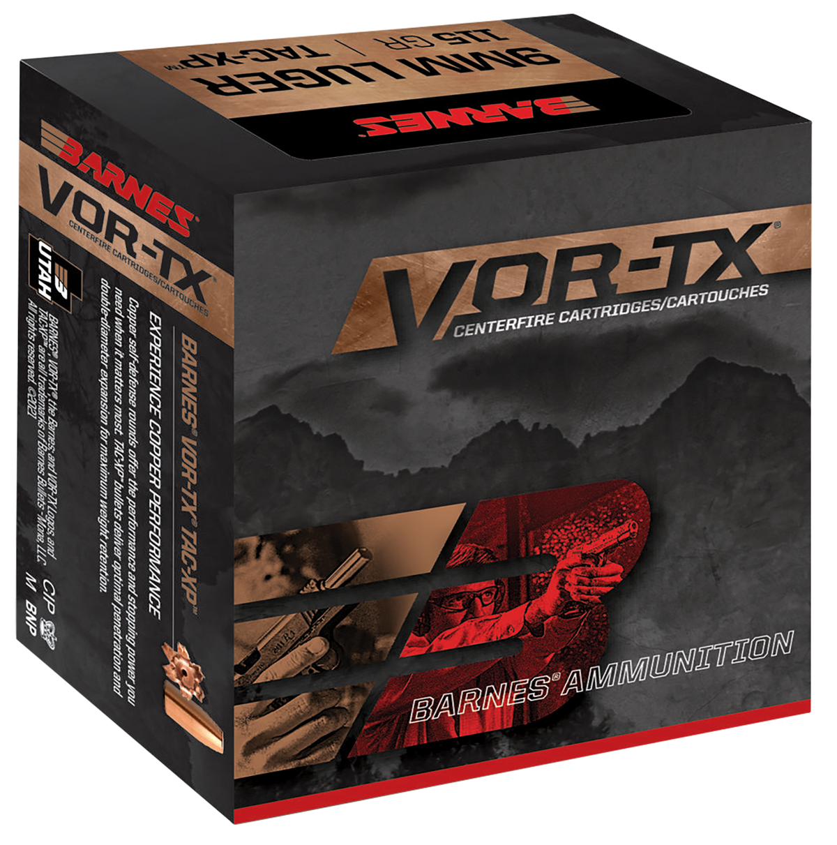 Barnes Bullets VOR-TX 357 Mag 140gr XPB - Box or Case